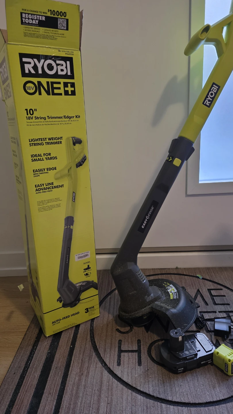 Ryobi ONE+ 18V 10" String Trimmer/Edger Kit - photo 4