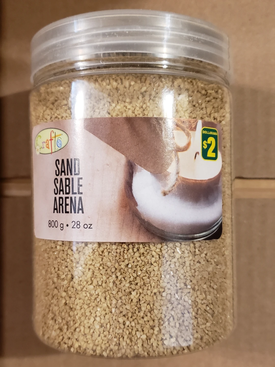 Crafts Sand Sable Arena - 800g / 28 oz