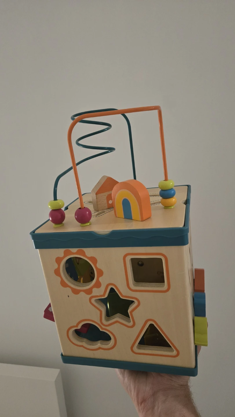 Wooden Activity Cube Toy - photo 4