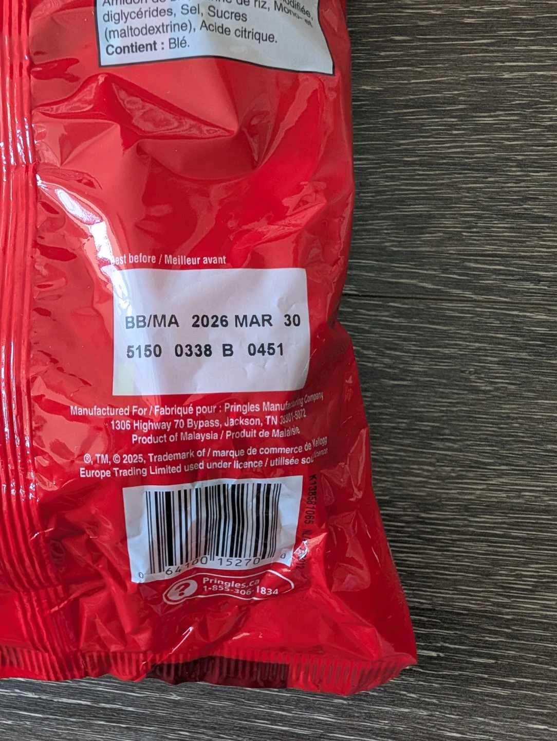 Pringles Minis Original Potato Chips - photo 3