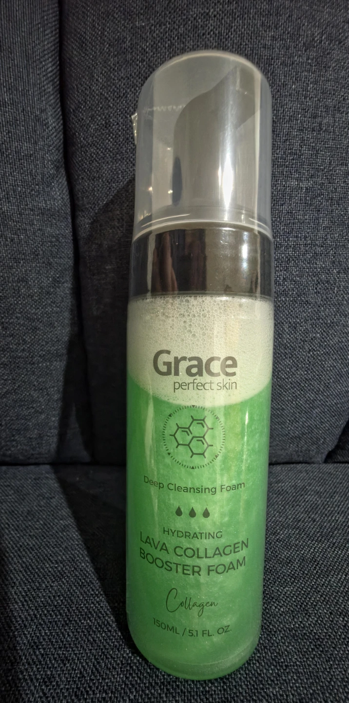 Grace Perfect Skin Hydrating Lava Collagen Booster Foam - photo 2