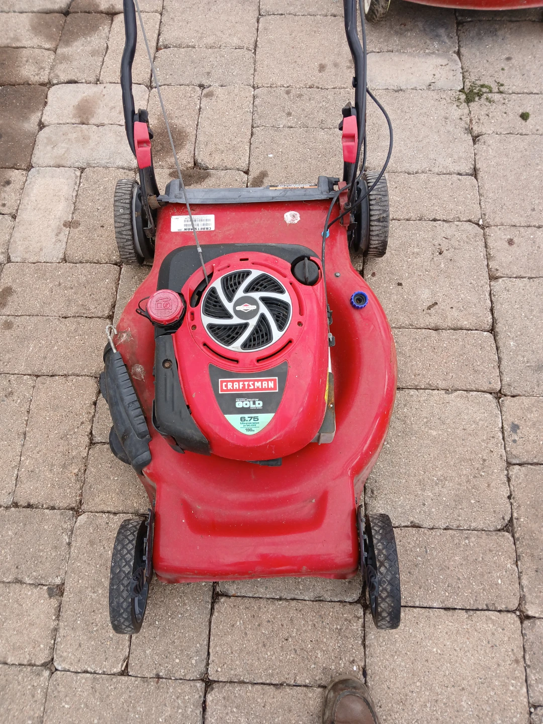 Craftsman Gold 6.75 HP Gas Lawn Mower - photo 3