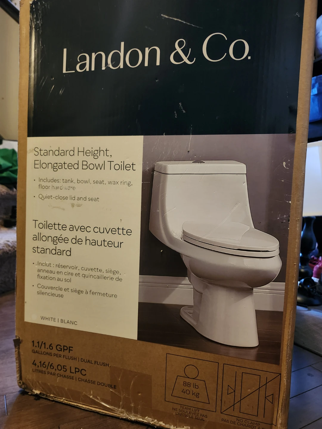 Landon & Co. Standard Height Elongated Bowl Toilet - photo 2