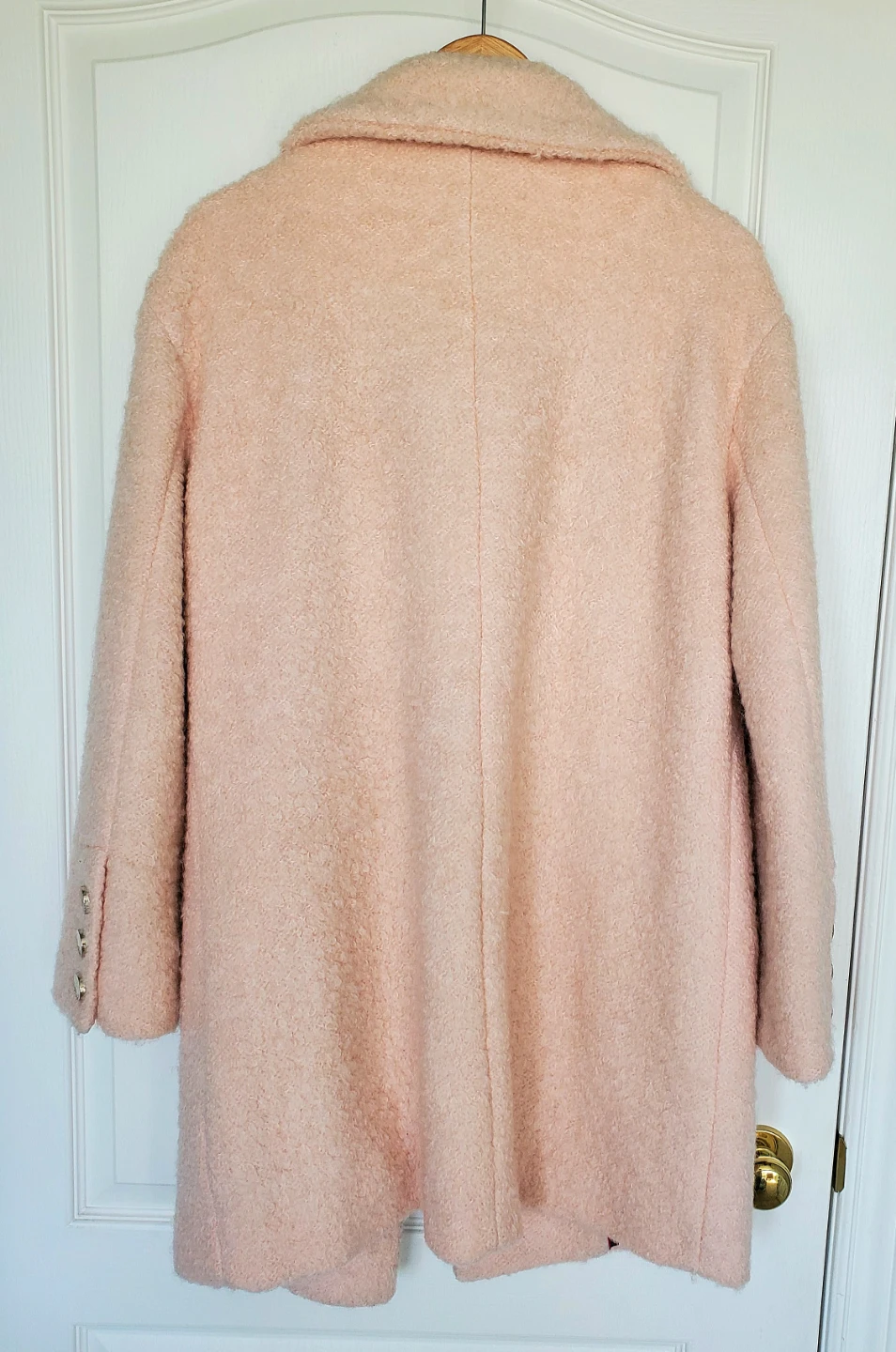 Spring Eliza J Pink Teddy Coat - Size M - photo 4