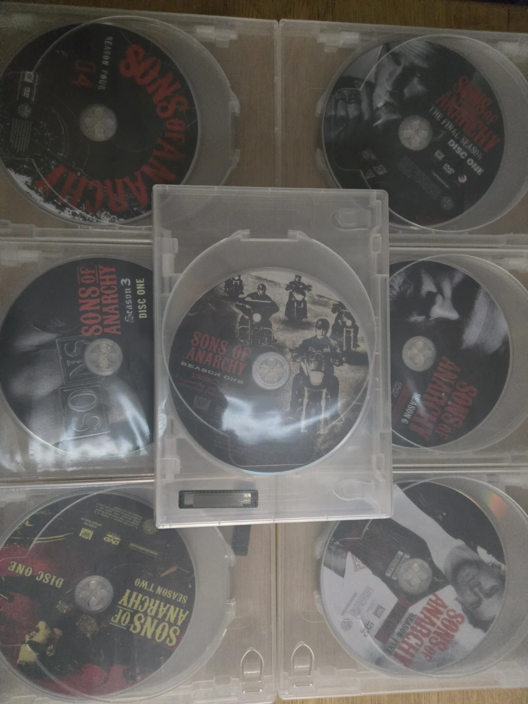 Sons of Anarchy DVD Seasons 1-6 Set