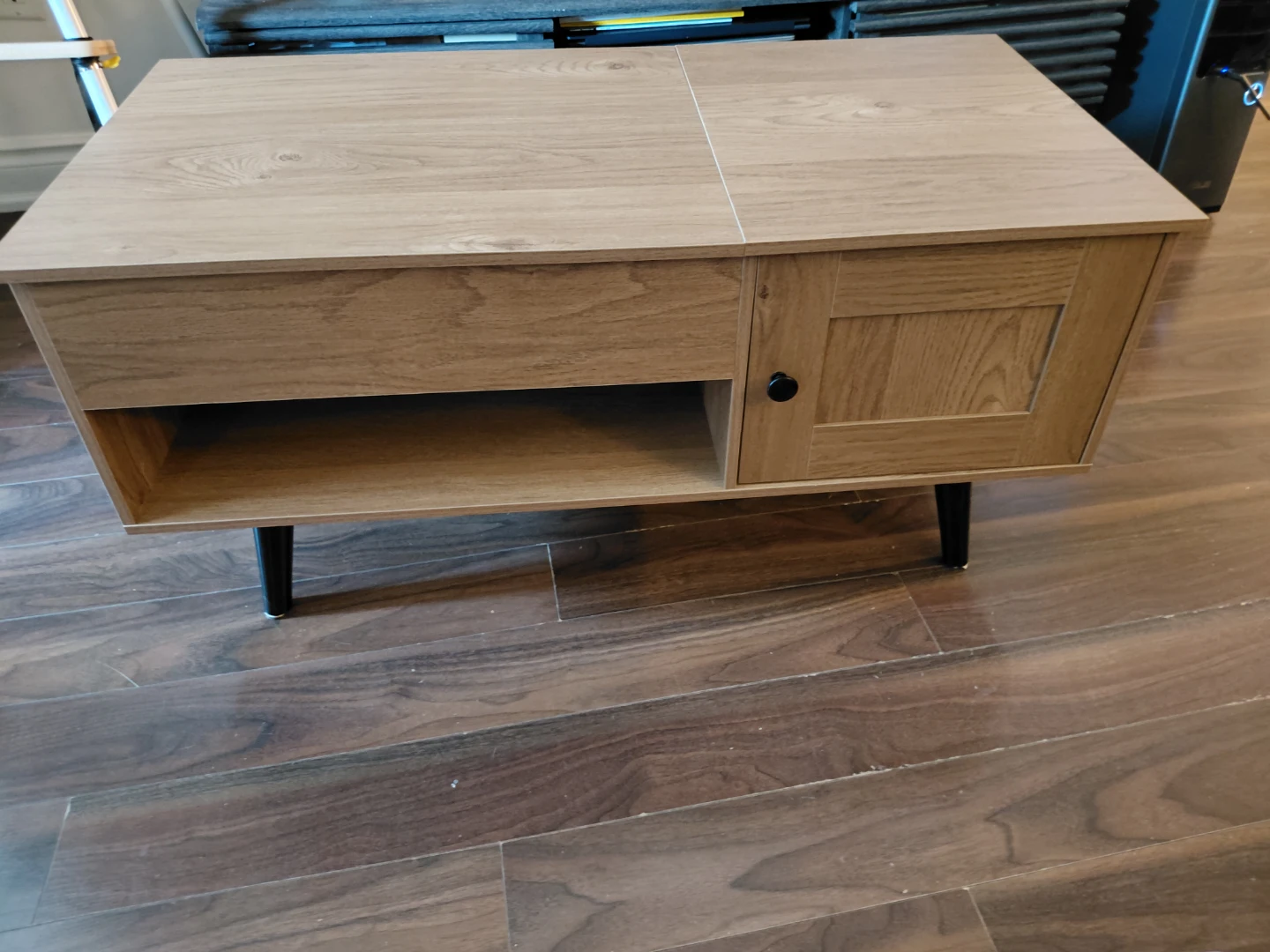 40 Inch Lift Top Coffee Table with Storage - photo 3