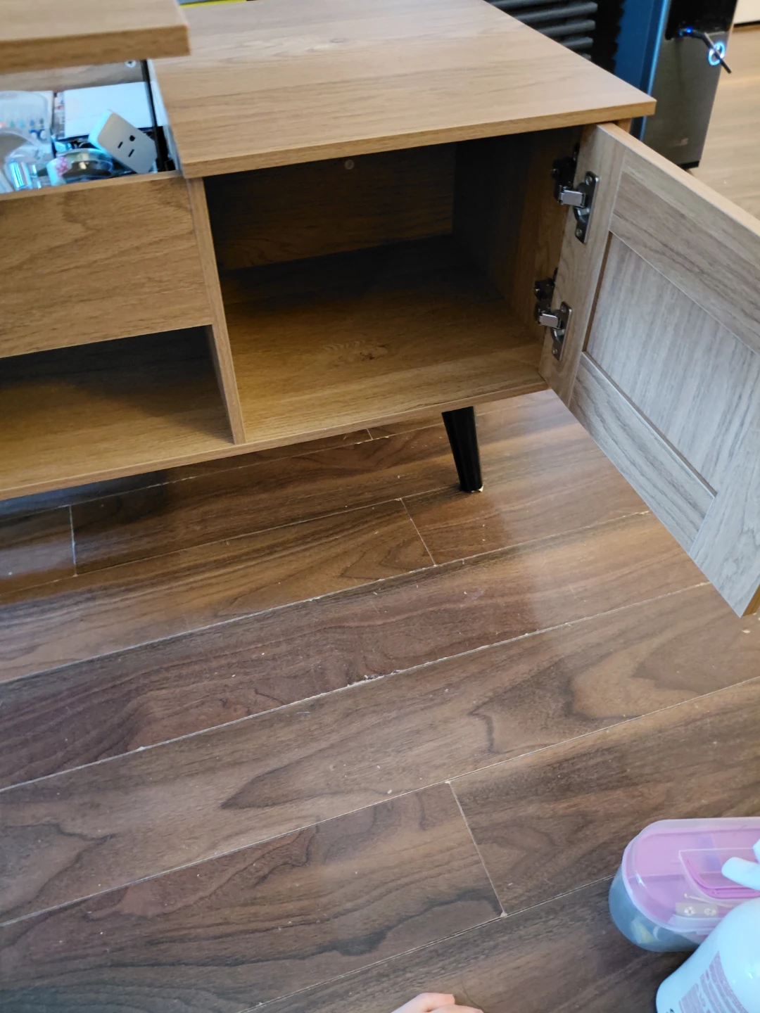 40 Inch Lift Top Coffee Table with Storage - photo 5