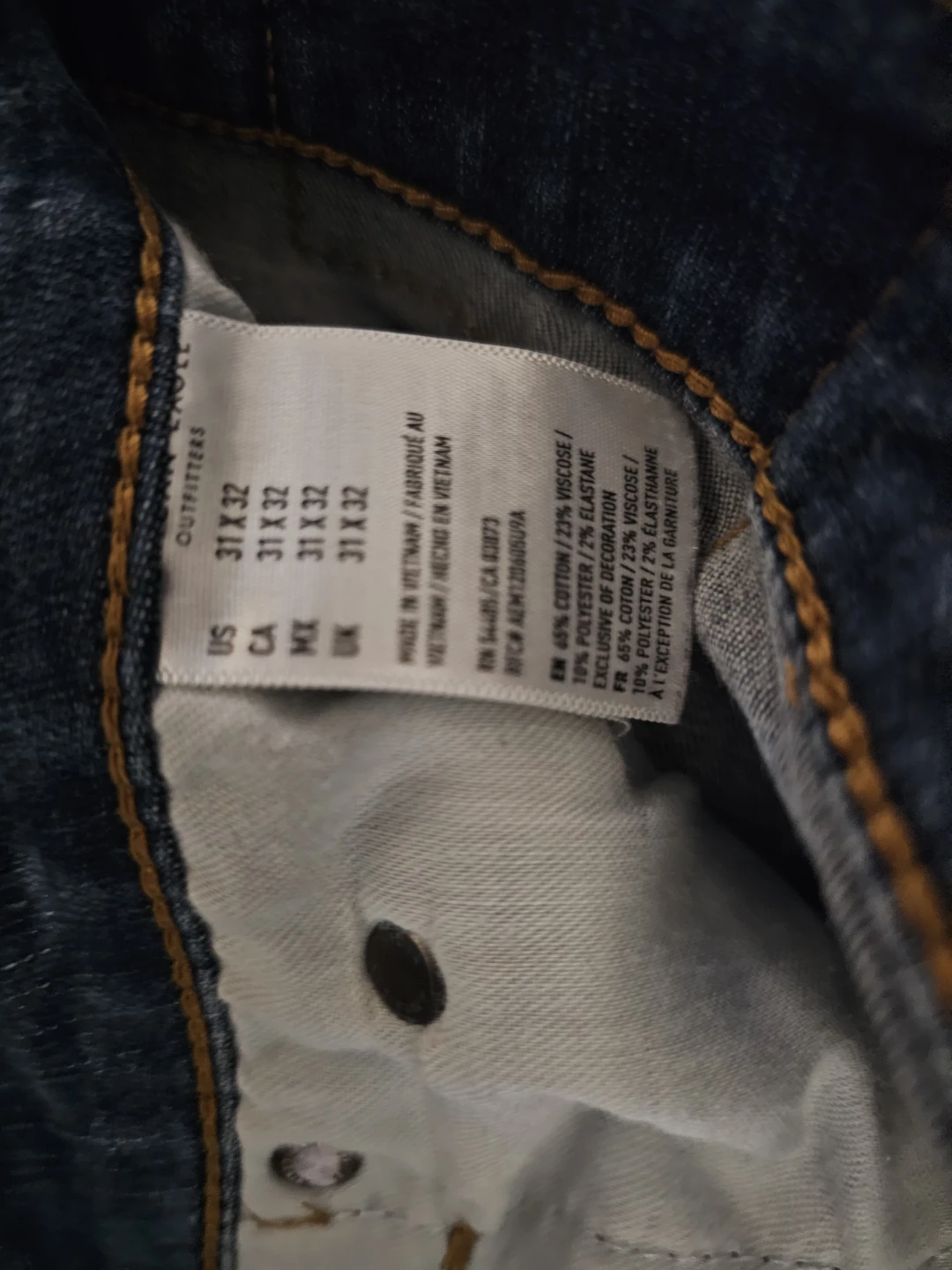 American Eagle Skinny Jeans Men's 31x32 - photo 3