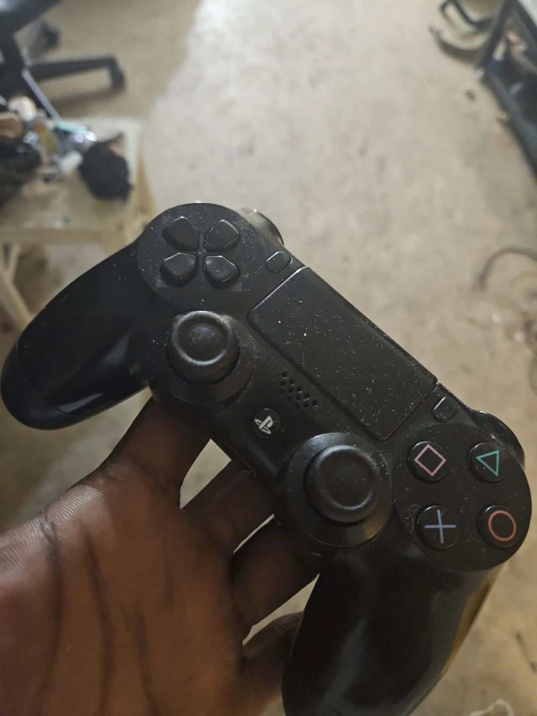 Black PlayStation 4 DualShock 4 Wireless Controller