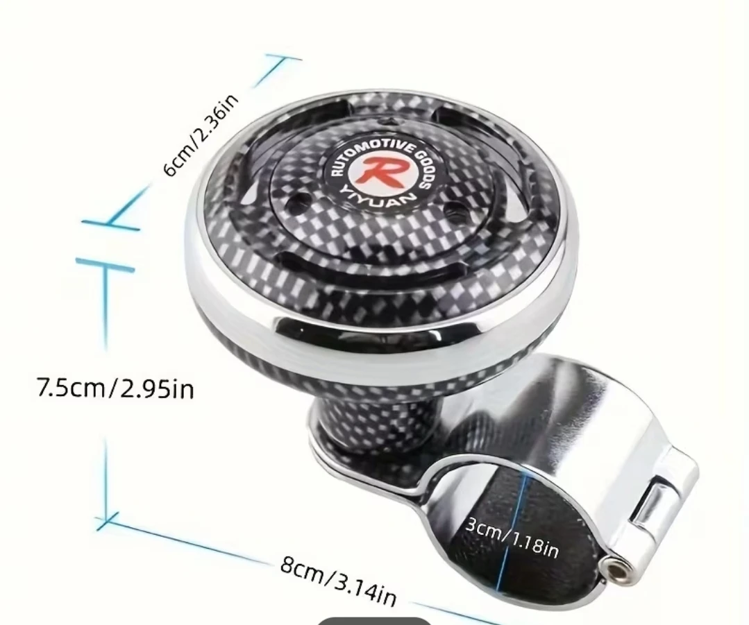 Steering Wheel Spinner Knob - photo 2