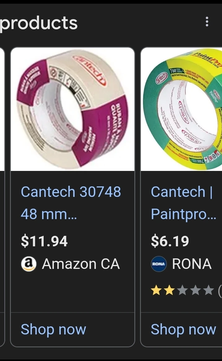 Cantech Utility Masking Tape 48 mm x 55 m - photo 2