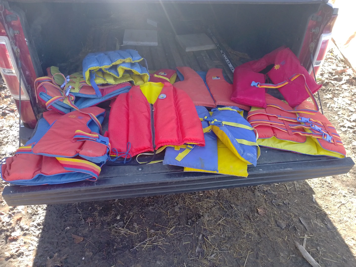 Assorted Life Jackets