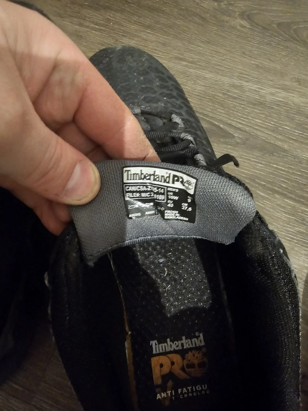 Timberland PRO Men's Black Work Shoes - photo 2