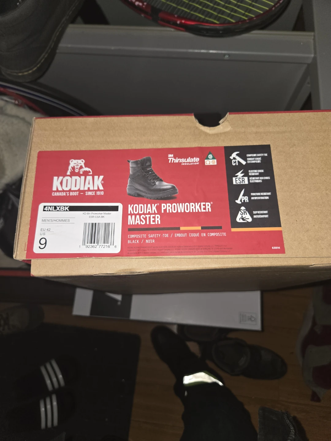 Kodiak Proworker Master Composite Toe Work Boots - Size 9