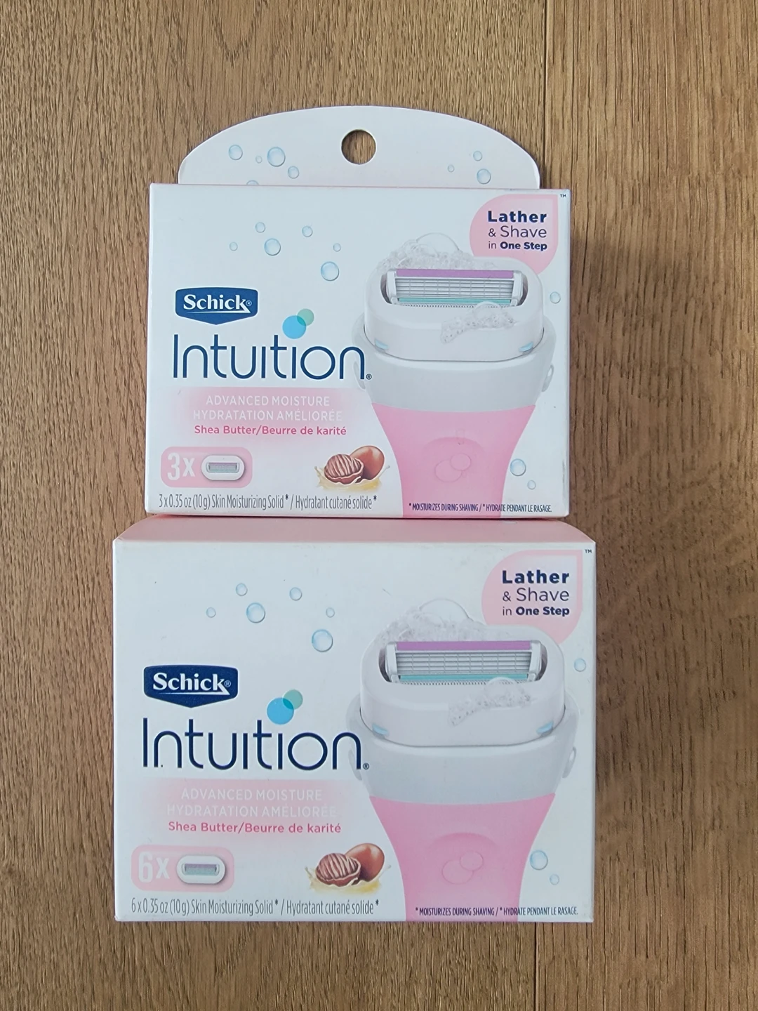 Brand New Schick Intuition Razor Refills (12 pcs)