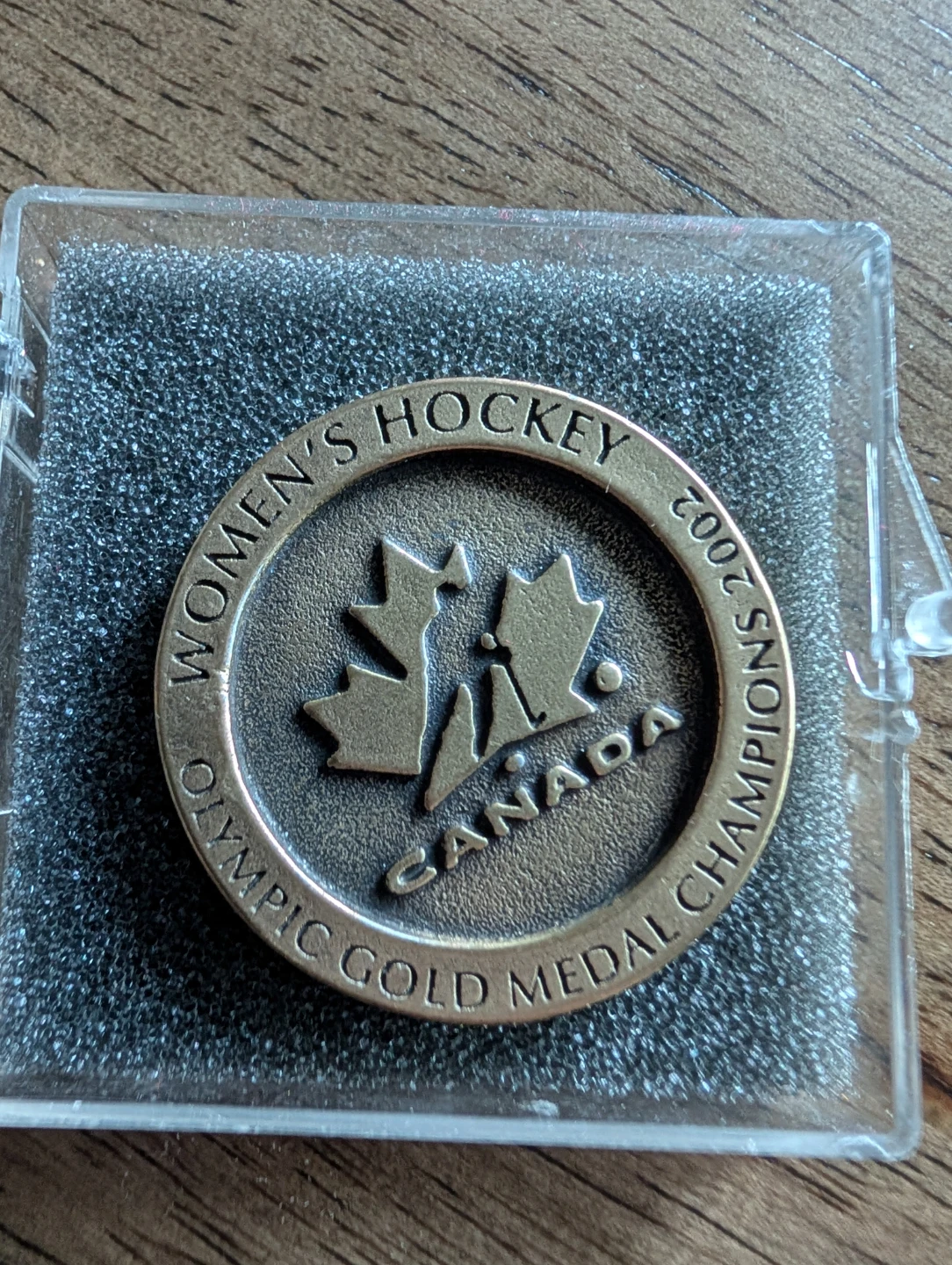 2002 Salt Lake City Women's Hockey Olympic Gold Medal Replica
