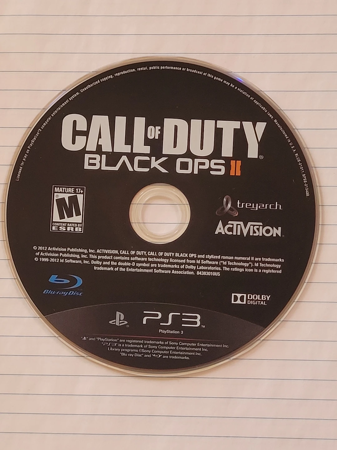 Call of Duty Black Ops II PlayStation 3 Game