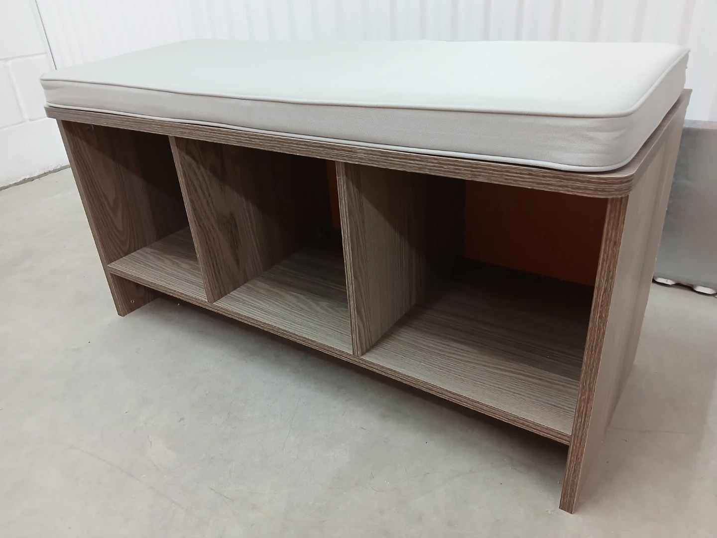 Storage Bench with Cushioned Seat - photo 2