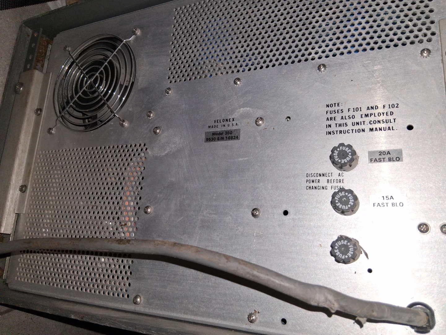 Velonex Model 360 High Power Pulse Generator - photo 3