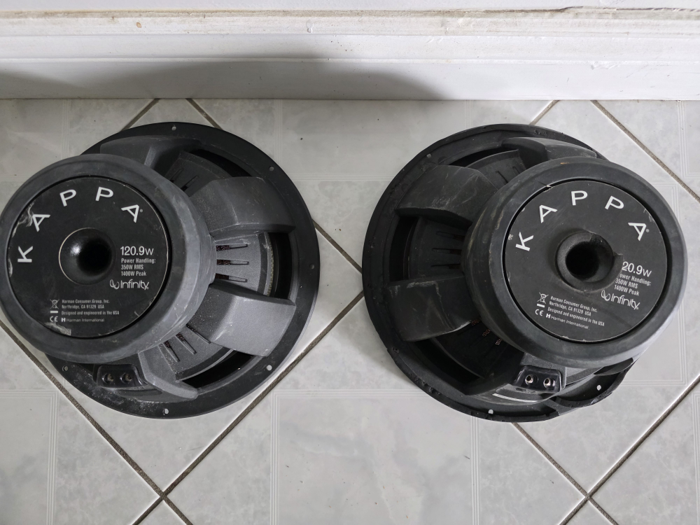 Infinity Kappa 120.9w 12" Subwoofer (Pair) - photo 4