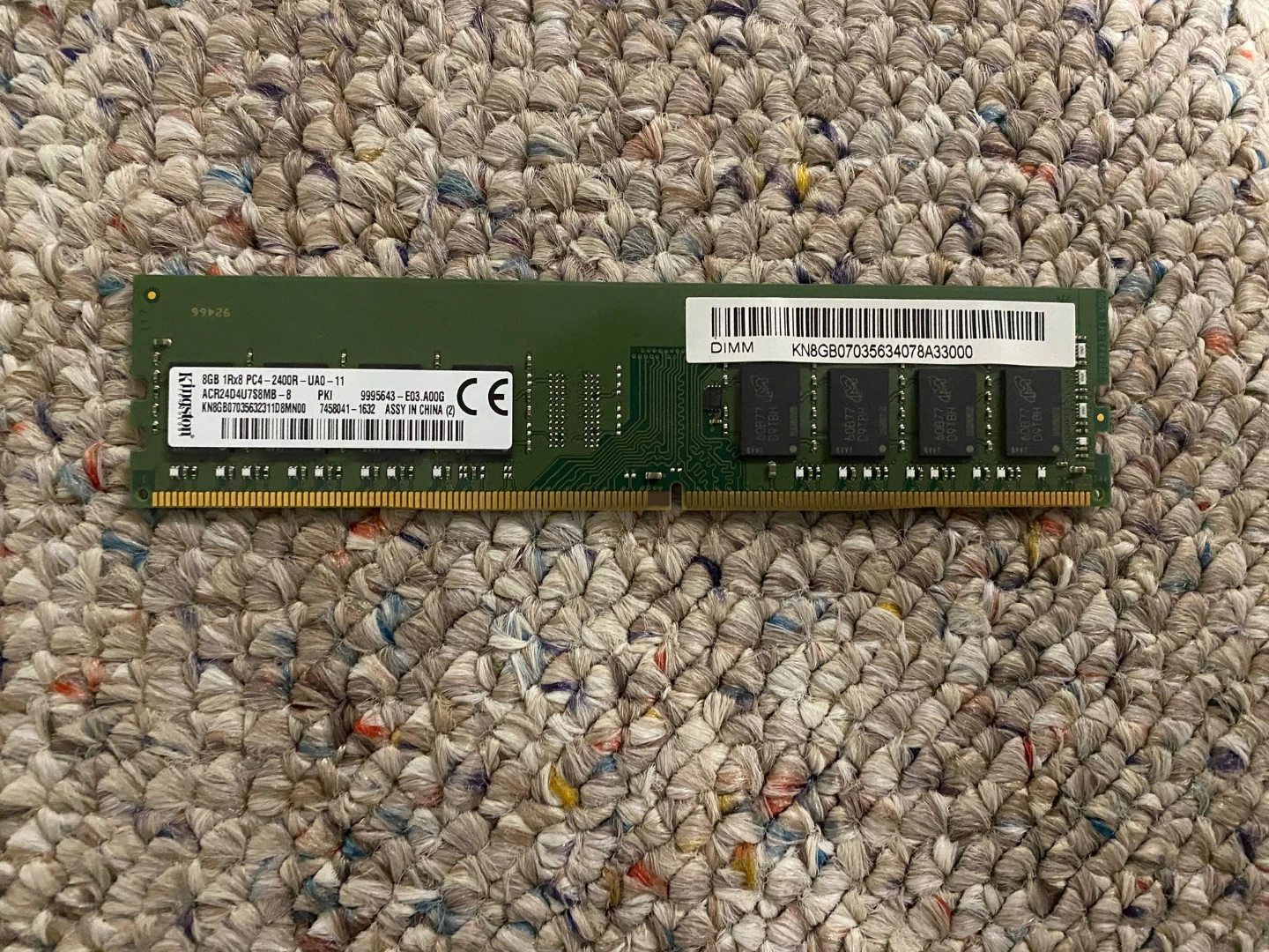 Kingston 8GB DDR4 PC4-2400MHz RAM Module