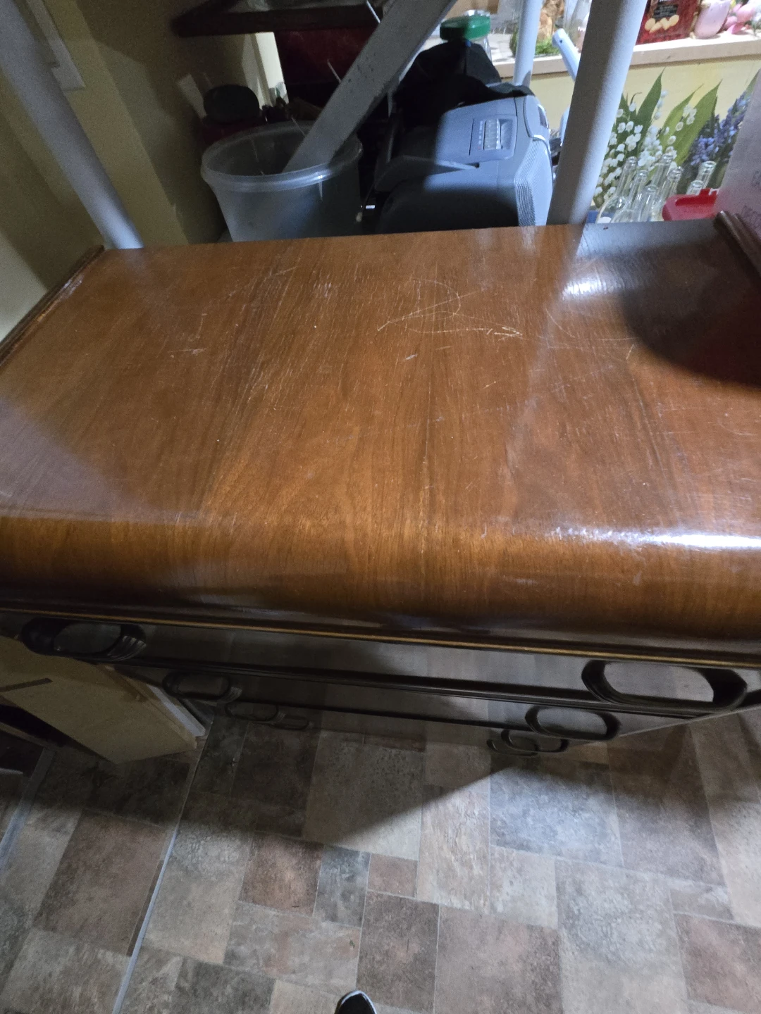 Vintage Wooden Dresser - photo 2