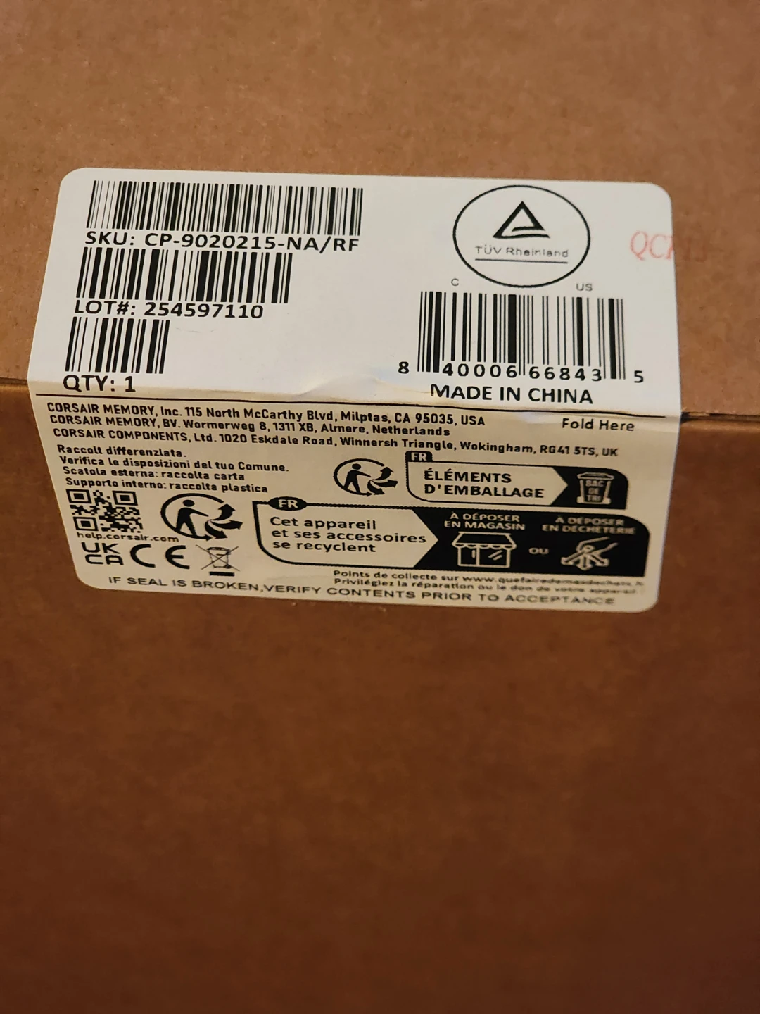 SEALED Corsair HX1500i 1500W Platinum PSU -Factory Certified - photo 3