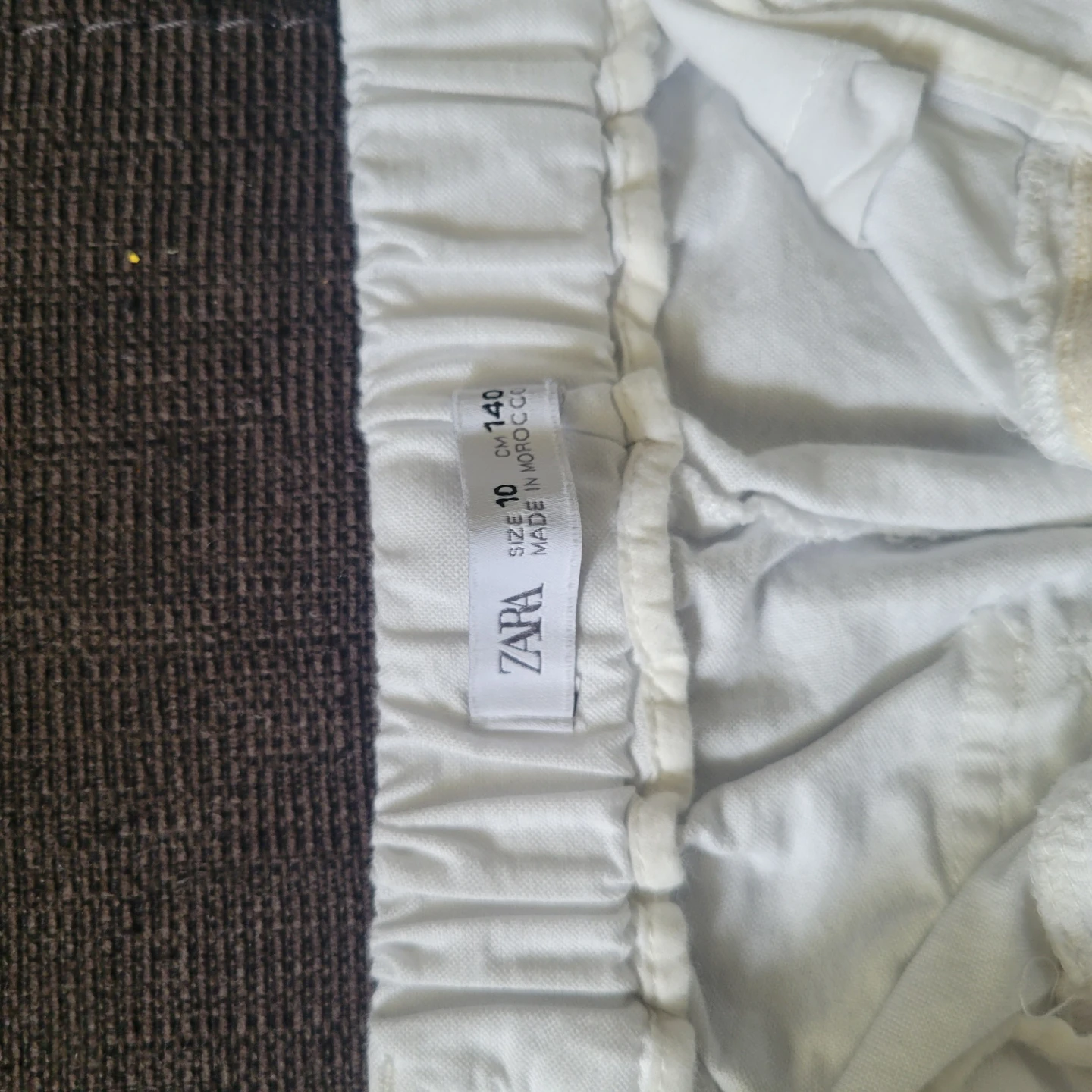 Zara White Cargo Pants Size 10 - photo 3