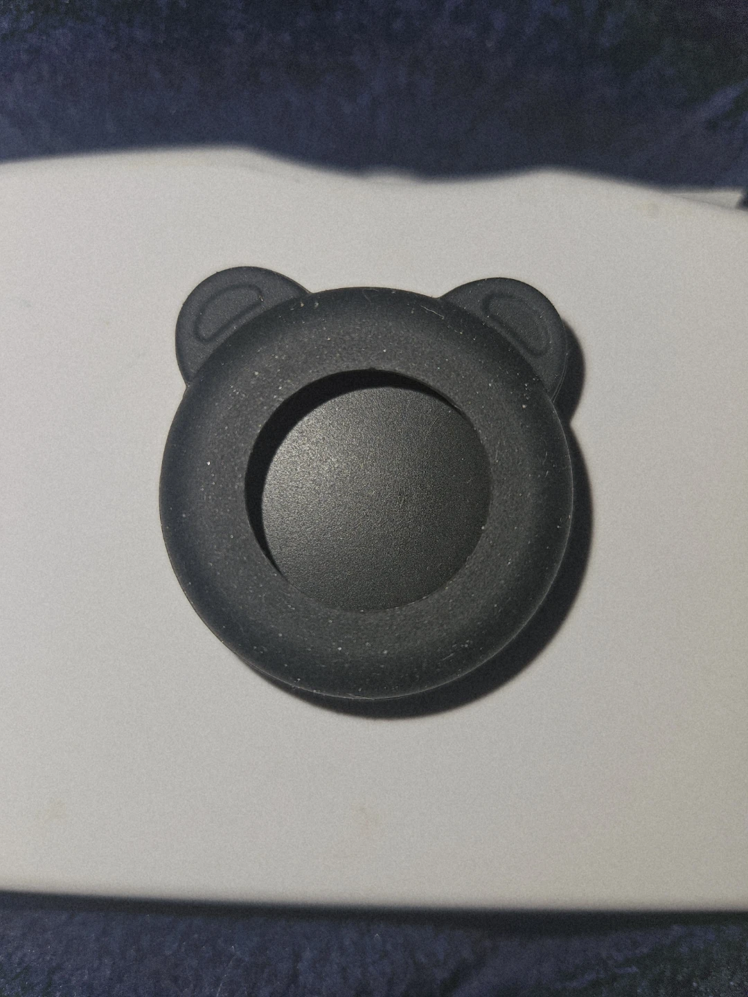 Black Bear Silicone Protective Cat/dog tag case