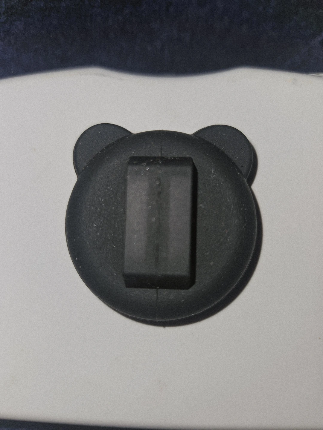 Black Bear Silicone Protective Cat/dog tag case - photo 2