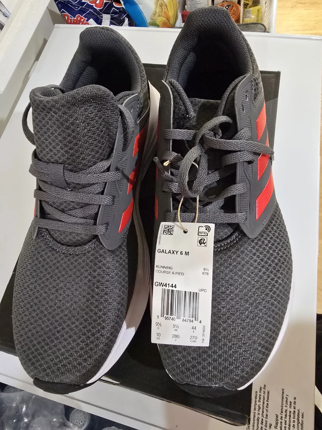 Adidas Galaxy 6 Men's Running Shoes GW4144 - Size 10 - photo 2
