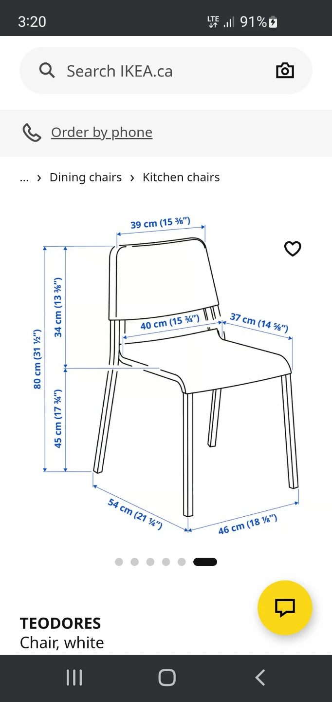 IKEA VIHALS Table and TEODORES Chairs (White) - photo 4