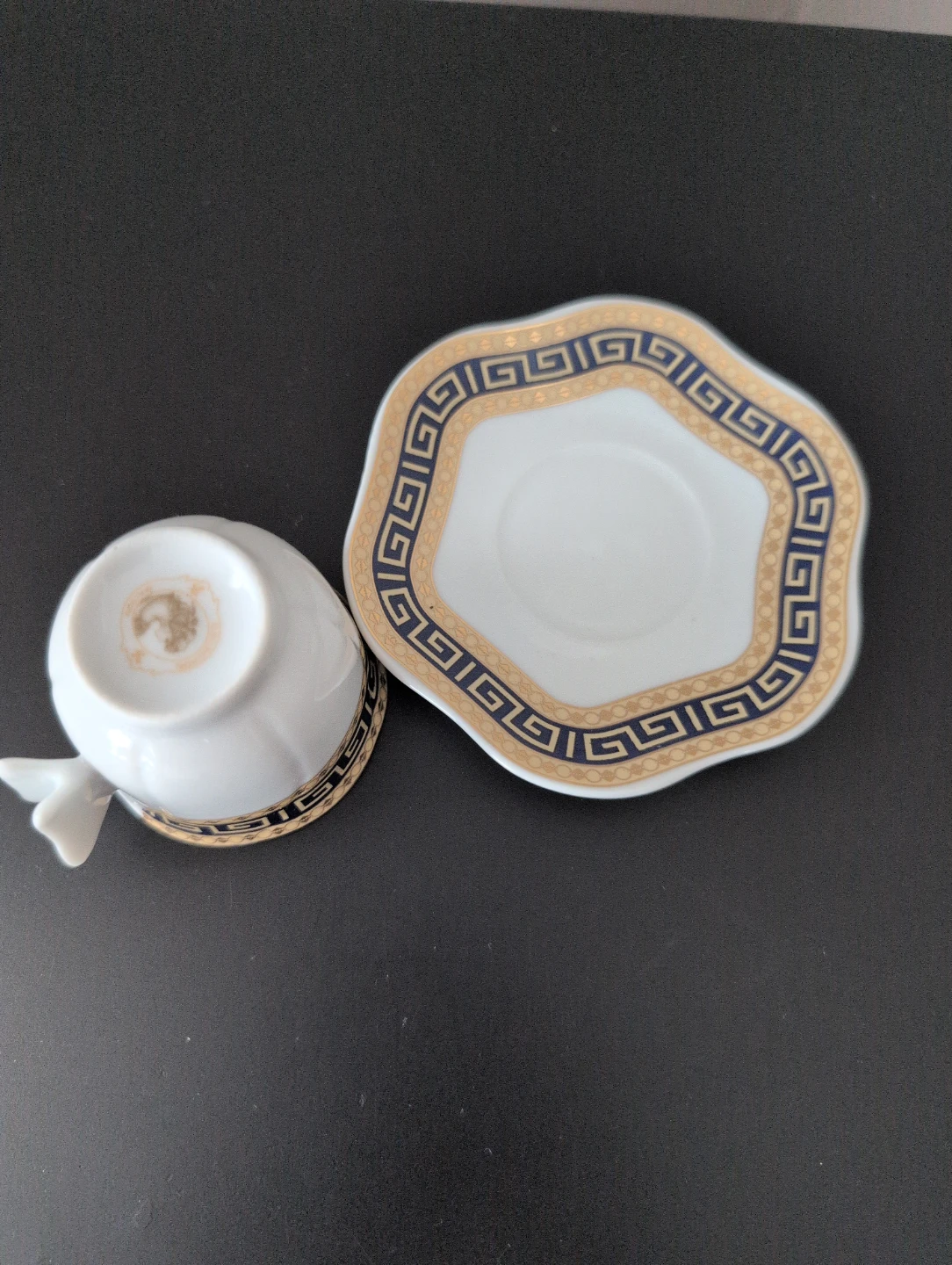 Set of 6 Espresso Cups and Saucers - photo 4