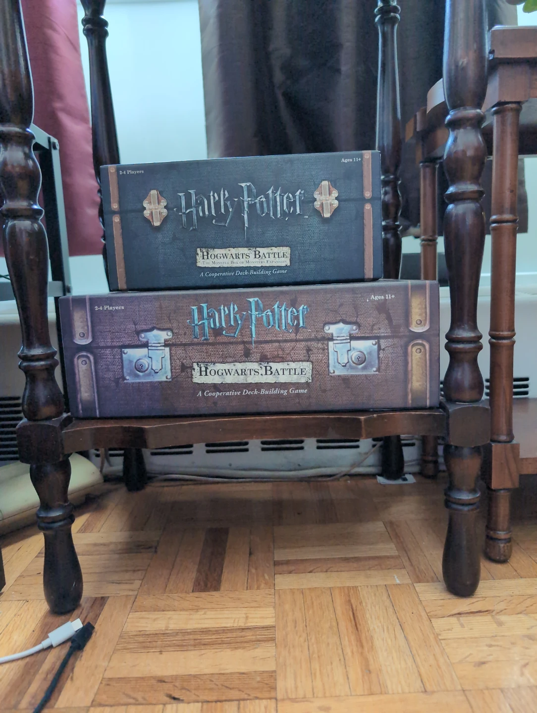 Harry Potter Hogwarts Battle Board Game + Monster Box Expansion