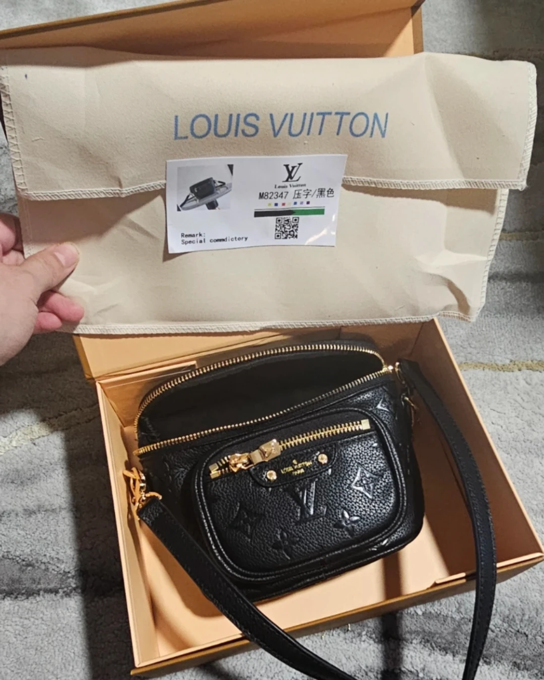 Louis Vuitton Black Monogram Bum Bag - photo 3