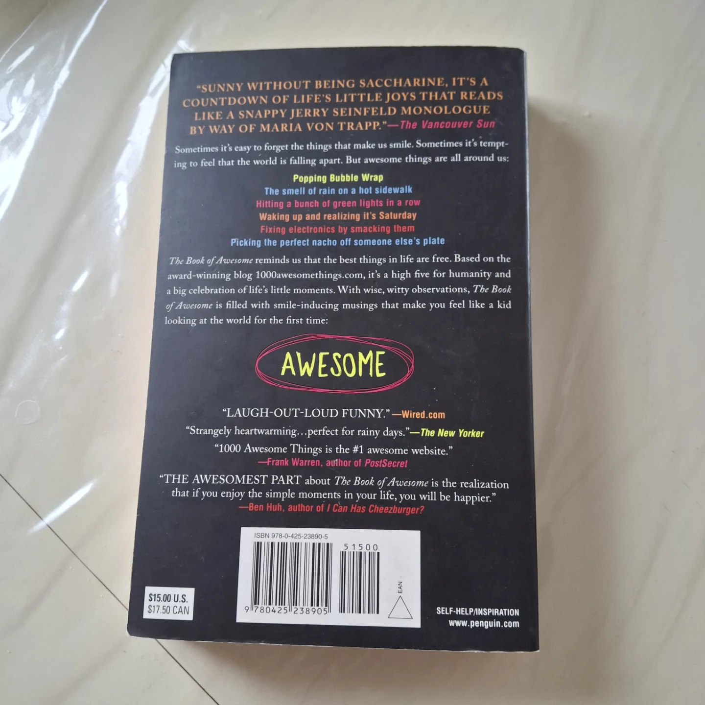 The Book of Awesome by Neil Pasricha - photo 2