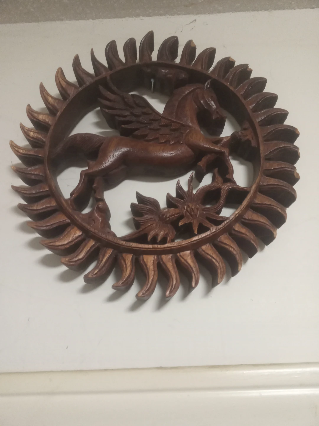 Wooden Wall Art Plaque -