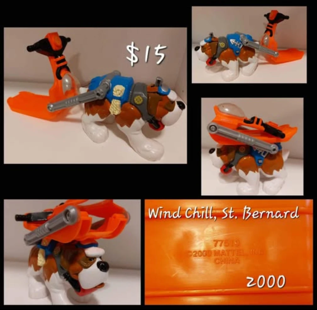 Wind Chill St. Bernard Toy