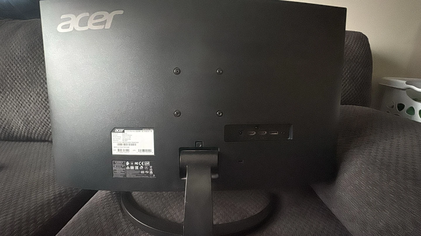 Acer ED273 Pbliipx 27" LCD curved Monitor - photo 2