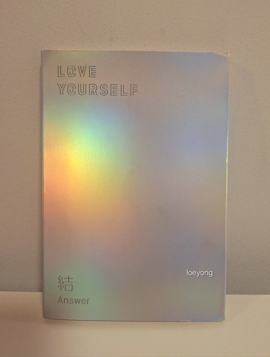 BTS Love Yourself Answer Album
