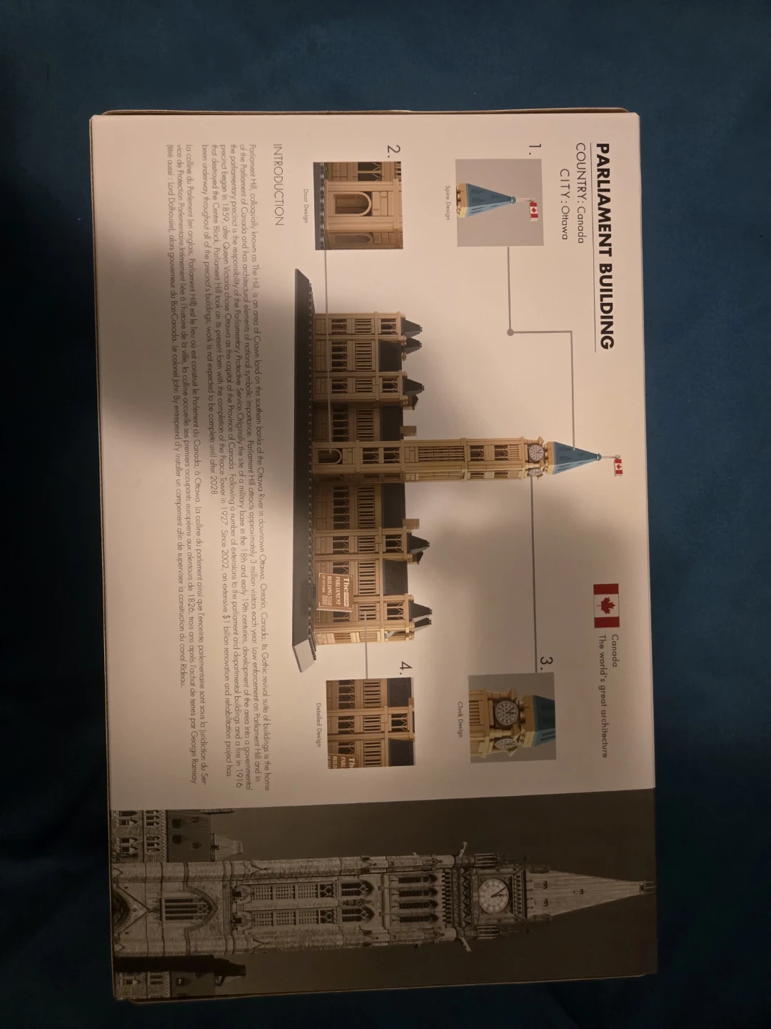Wange bricks (like lego): ottawa parliament puzzle - photo 3