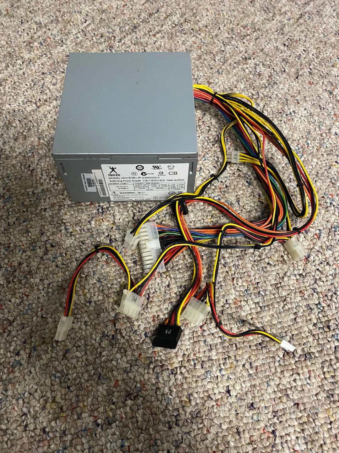Power Man Switching Power Supply IP-S350AQ2-0 350W