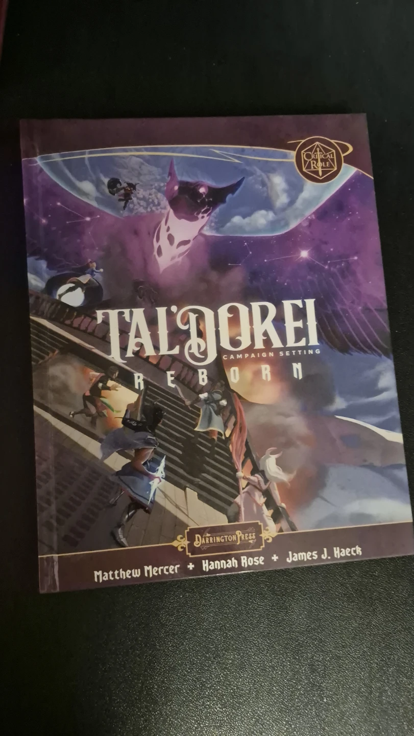 Taldorei Reborn Campaign Setting Book