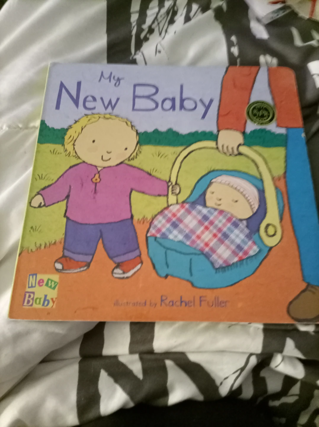 My New Baby Board Book by Rachel Fuller - photo 3