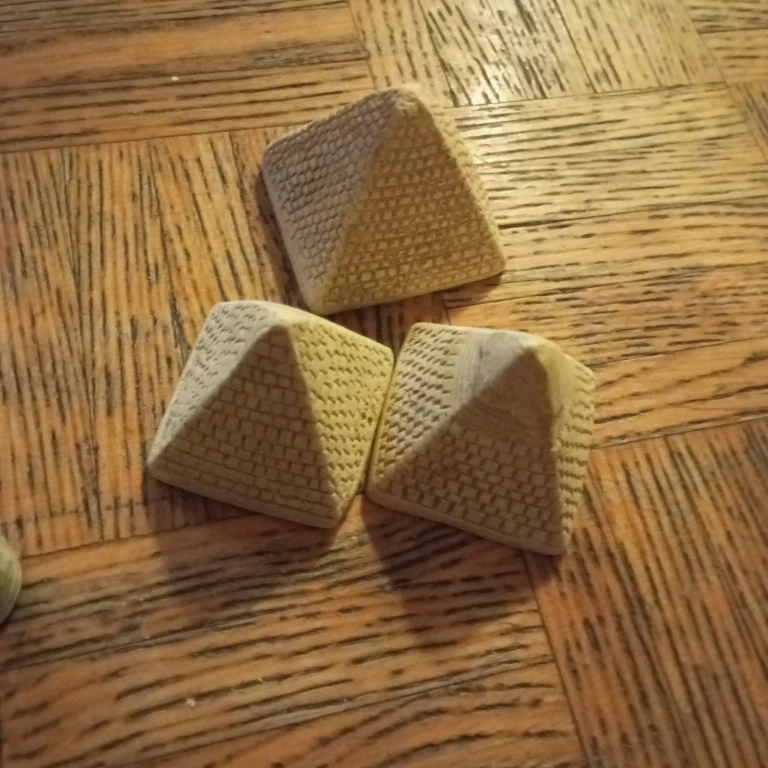 Set of 3 Mini Pyramid soap  Pieces🌱