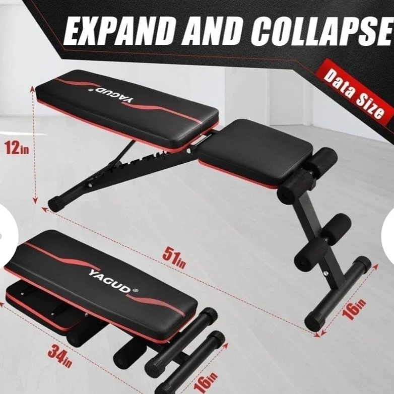 YAGUD Adjustable Weight Bench - photo 2