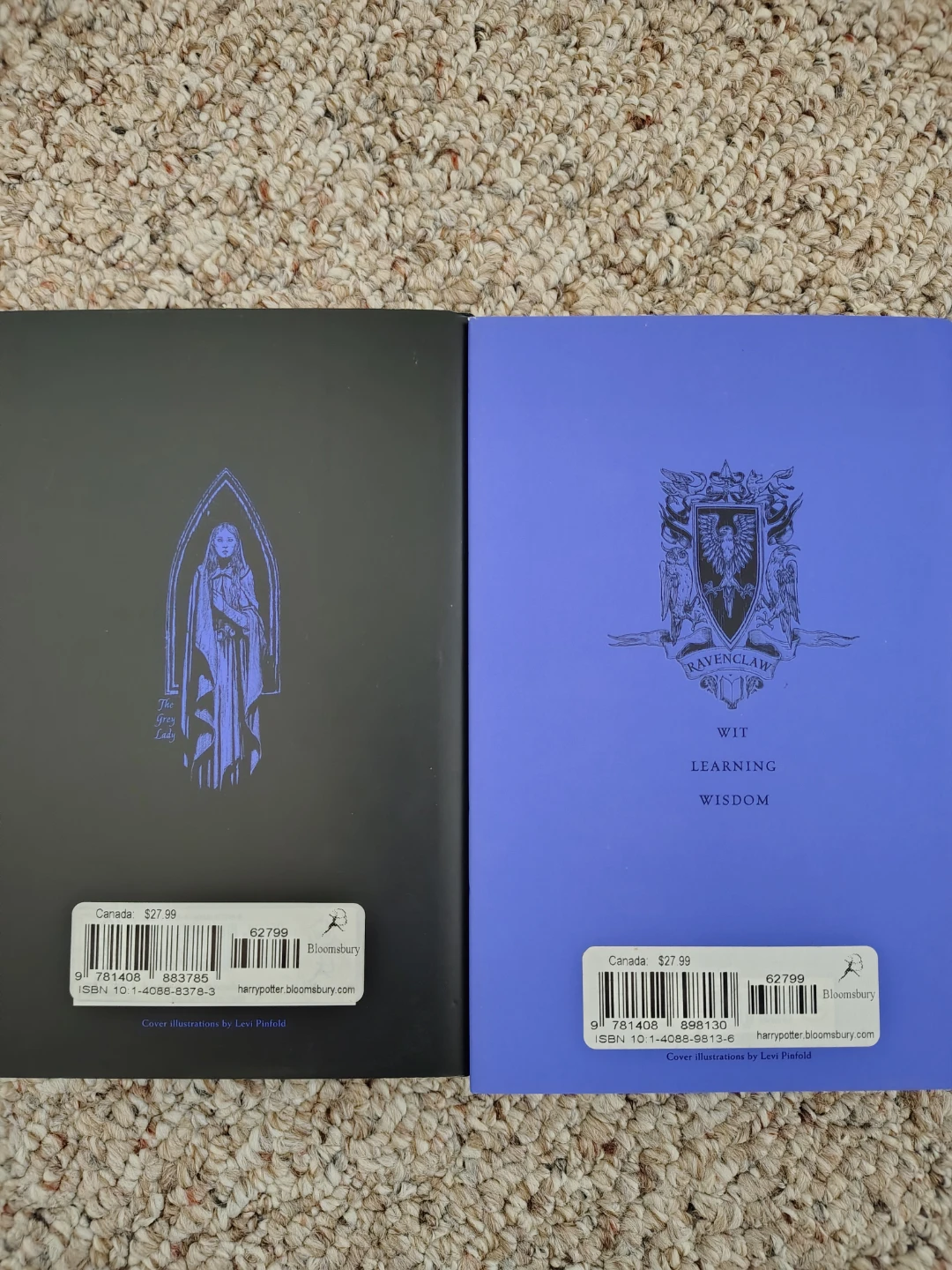 Harry Potter 1 & 2 Ravenclaw Editions hardcover - photo 3