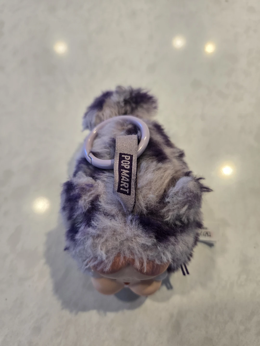 POP MART Plush Keychain wild purple - photo 2