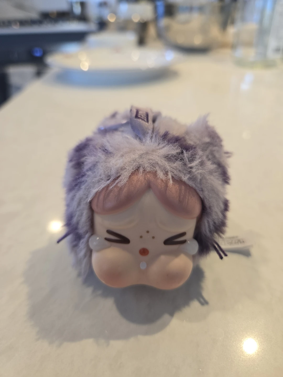 POP MART Plush Keychain wild purple