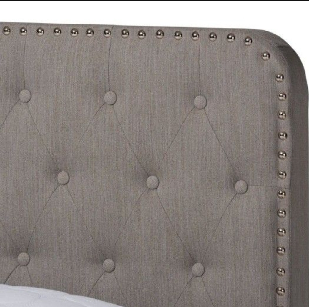 Tufted Upholstered Bed king size Frame(New In Box) - photo 3